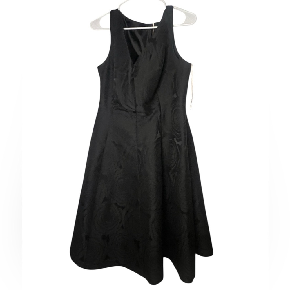 Elegant Black Kate Spade Size 14 Sleeveless Dress